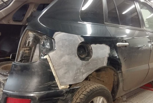 фото ремонт крыла авто